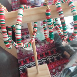 Christmas Bangles With Display Stand