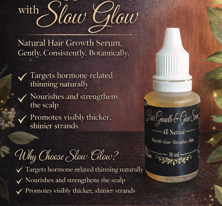 Slow Glow Hair Growth Serum 30ml