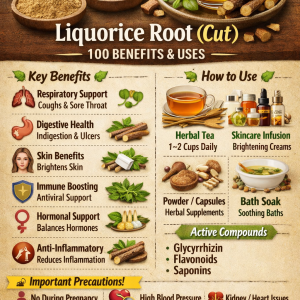 LIQUORICE ROOT CUT 100g POWDER