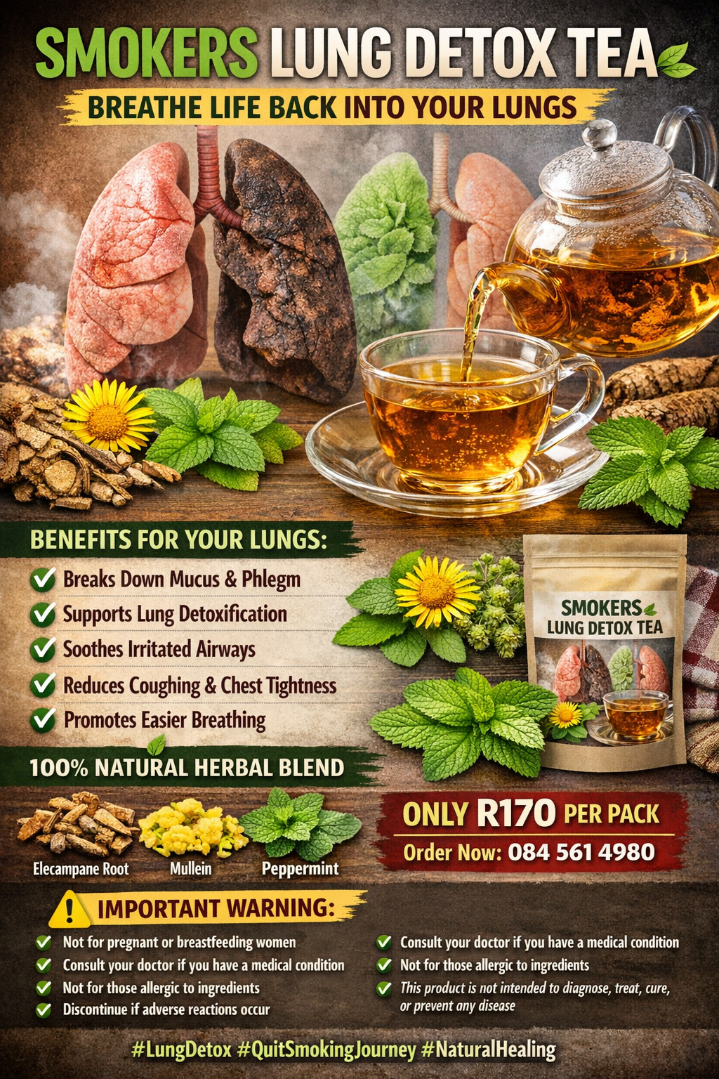 Smokers Lung detox Tea