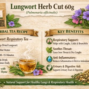 LUNGWORT HERB CUT 60g POWDER