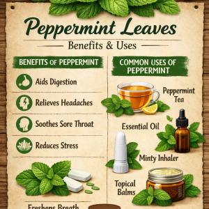 PEPPERMINT LEAVES 60g powdered