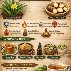 African Potato 100g (Hypoxis rooper /hemerocallidea)