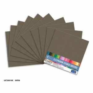 Textured Cardstock 12x12 - Nickel/Satin (216gsm, 10 Sheets)