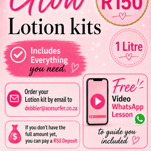 Glow Lotion DIY Kit Makes 1 Litre