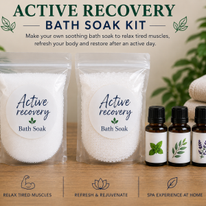 Active Bath Soak recovery Kit Makes 1 kg