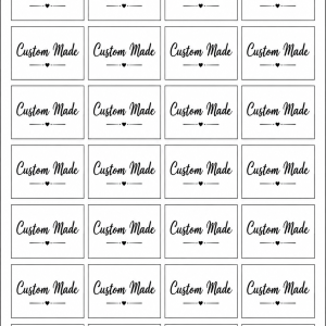 Label Self Adhesive custom Labels