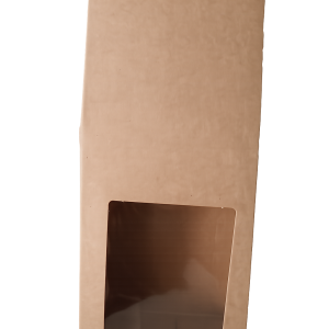 Kraft stand up window box