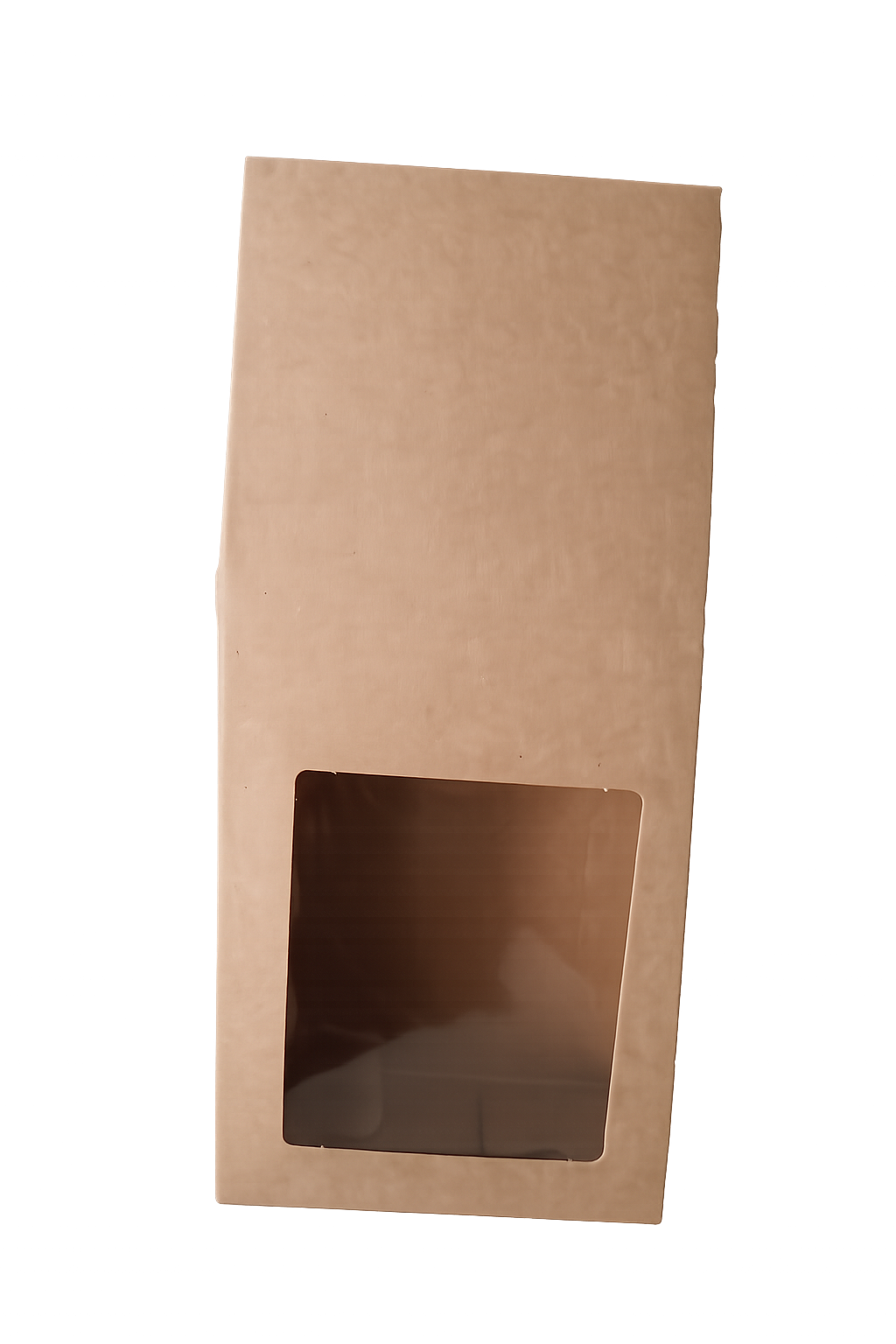 Kraft stand up window box