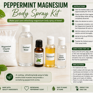 Peppermint Magnesium Spray Kit ( Makes 1 litre )