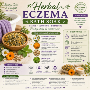 Herbal Eczema bath soak